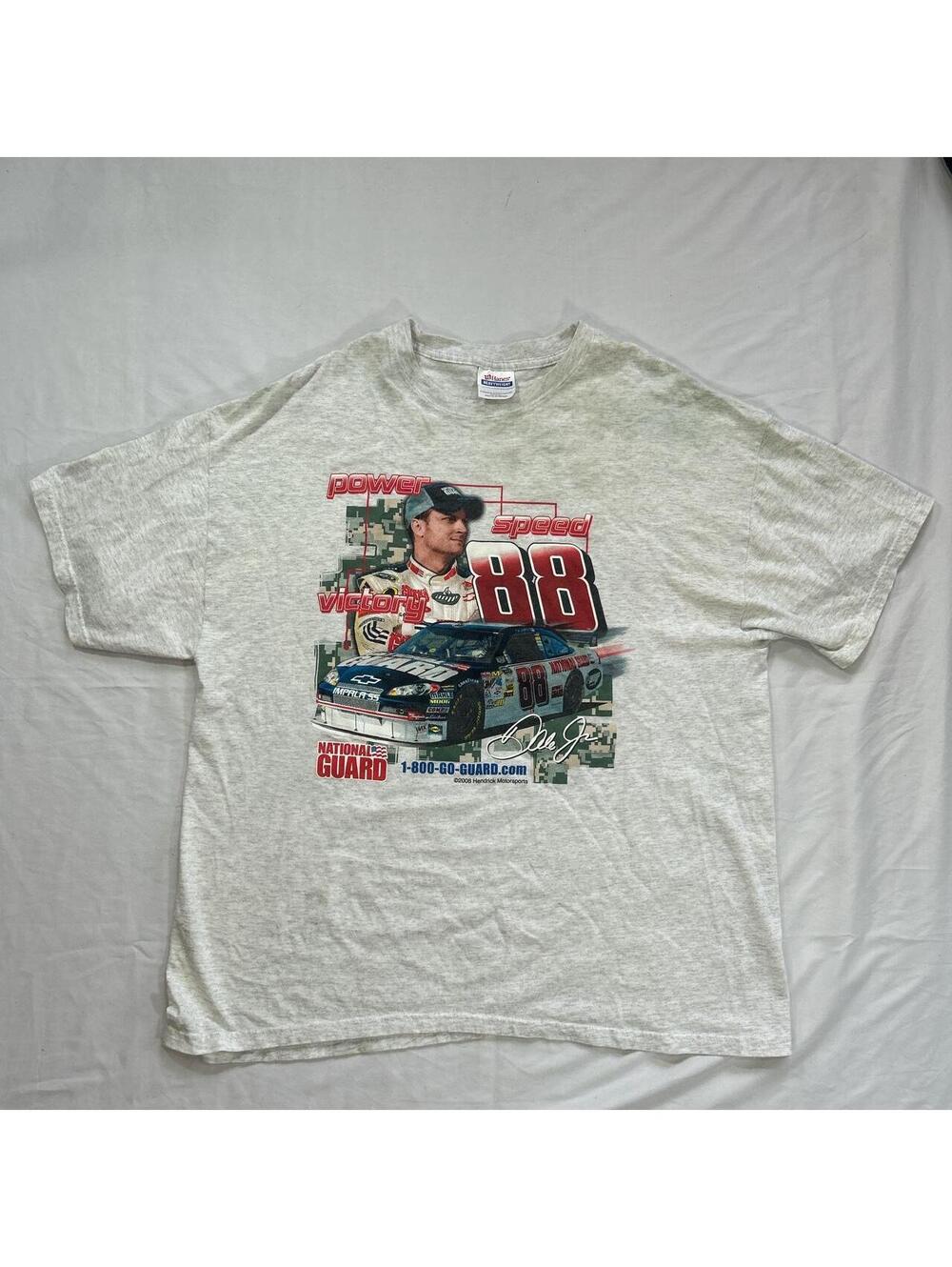 NASCAR Men's Grey and Multi Tshirt